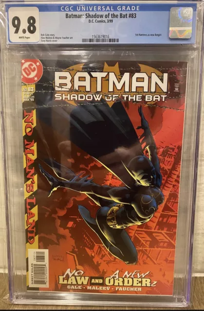 Batman Shadow of the Bat 83 | CGC 9.8 | 1st Huntress as Batgirl