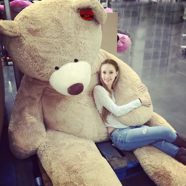 80 340CM LARGE TEDDY Bear Giant Big Soft Plush Toys Kids Girls