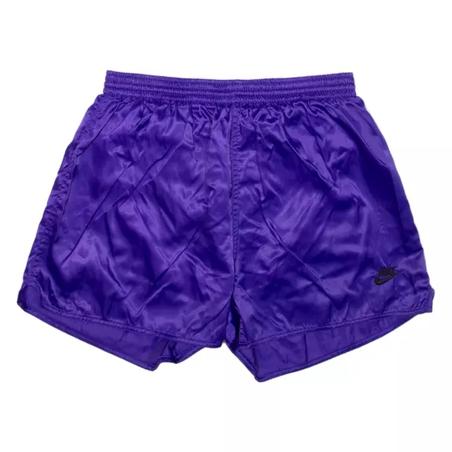 Nike Sportshorts lila entspannt Nylon Damen L W27