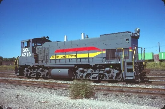 Scl 4216 Mp-15Ac Charleston (Seaboard Coast Line) Original Slide 10-15-78 T8-16