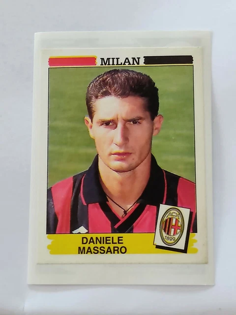 Carte Collection Topps AC Milan 125 Years Daniele Massaro - Autographe Violet /25, Near Mint