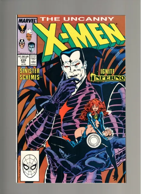 Uncanny X-Men # 239 ( 1988)  1St Mr.sinister Cover! Unread Marvel Comics 9.4/9.6