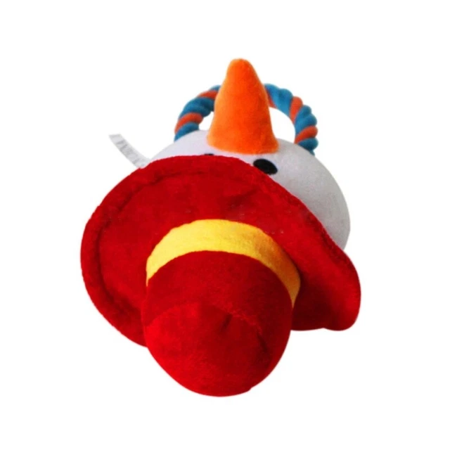 Dog Chew Toy Plush Aggressive Chewers Teething Toy Dog Toothbrush Gift