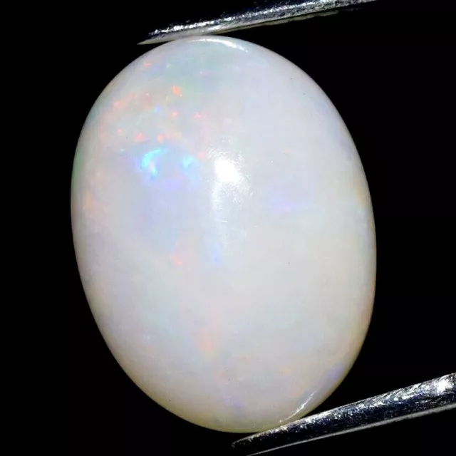 ★ RARE !! OPALE BLANCHE ET MULTICOLORE D'ETHIOPIE : 2,95 CARATS ★★ P421.129t