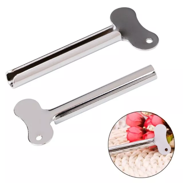 Toothpaste Metal Tube Squeezer Keys Metal Dispenser Roller Hair Dye Wringer Tool