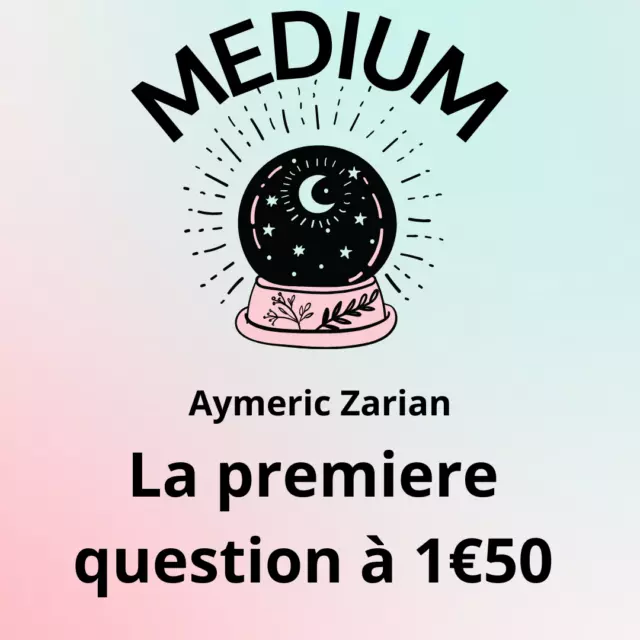 Voyance - Aymeric Zarian - Réponses rapides à vos questions par mail en - de 24H