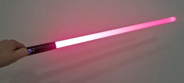 Lightsaber Custom Saber Alloy Metal. RGB multi Colour, Motion Sensor And Sound