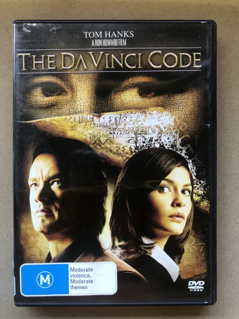 The Da Vinci Code (DVD 2006) Region 4 Mystery,Thriller, Tom Hanks, Audrey Tautou