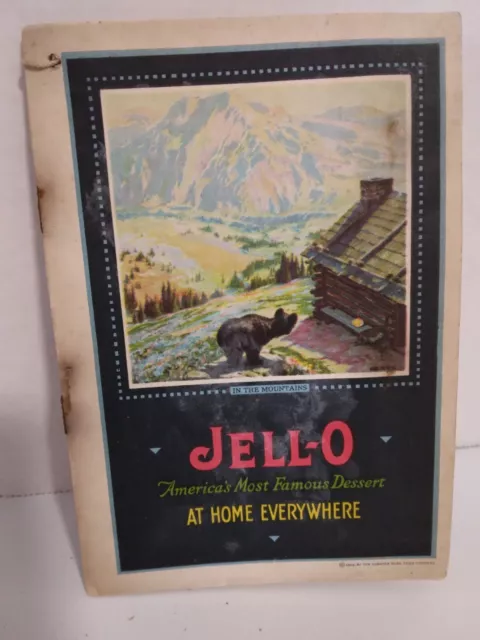 Vintage Jell-O recipe pamphlet, America's Most Famous Dessert, 6.5 x 4.5