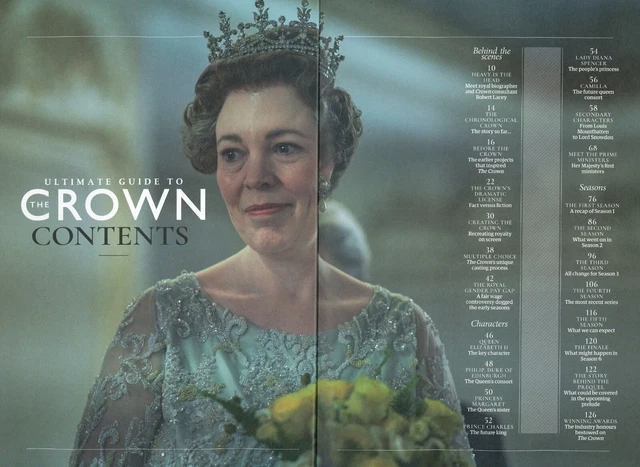 ULTIMATE GUIDE TO The Crown Magazine, Royal Family TV Series, Season 5