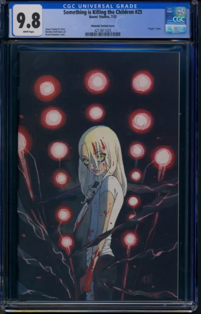 Something is Killing the Children 25 CGC 9.8 Momoko ""Virgin"" Variant Cover