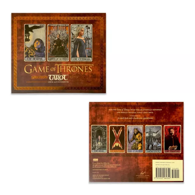 Official Original Game Of Thrones Tarot Card Set GoT Merchandise 78 Card Deck 2