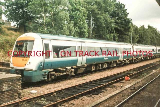 UK RAILWAY PHOTOGRAPH Of Class 170 Dmu 170202. Rmdmu2Nd-167 £1.70 ...