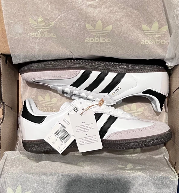 adidas samba og cloud white & core black shoes
