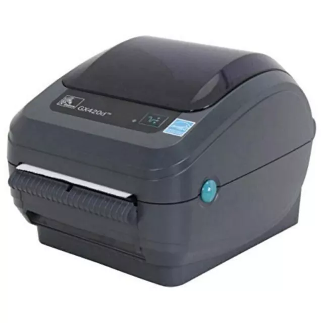 Zebra GX420d Direct Thermal Label Desktop Drucker USB Port GX42-202410-000 2