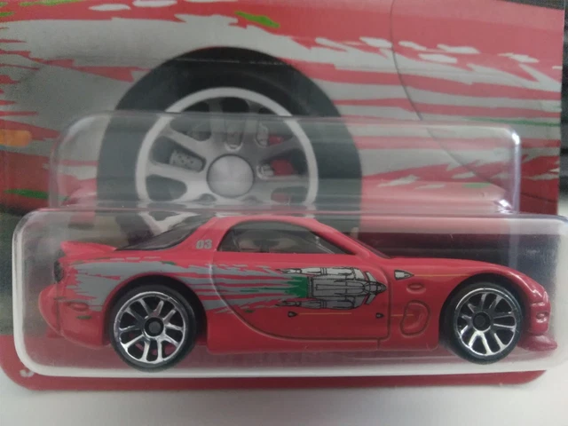 HOT WHEELS 2024 Fast & Furious Dominic Toretto 1995 Mazda Rx-7 1/5 EUR ...