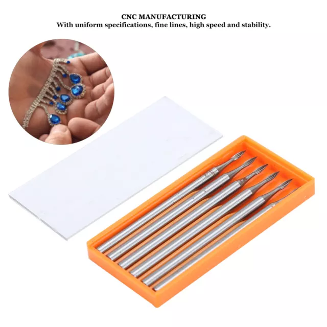 (016)Engraving Milling Cutters Tungsten Steel Mill Bits Machine Needle Set| 3