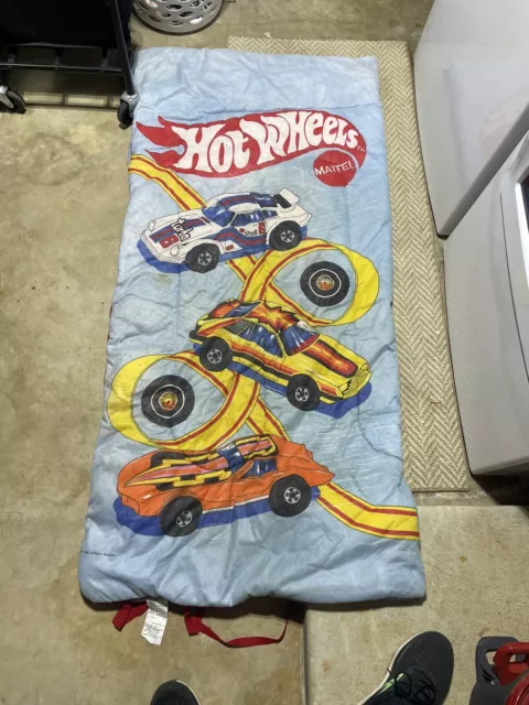 Vintage 1982 Hot wheels Sleeping Bag