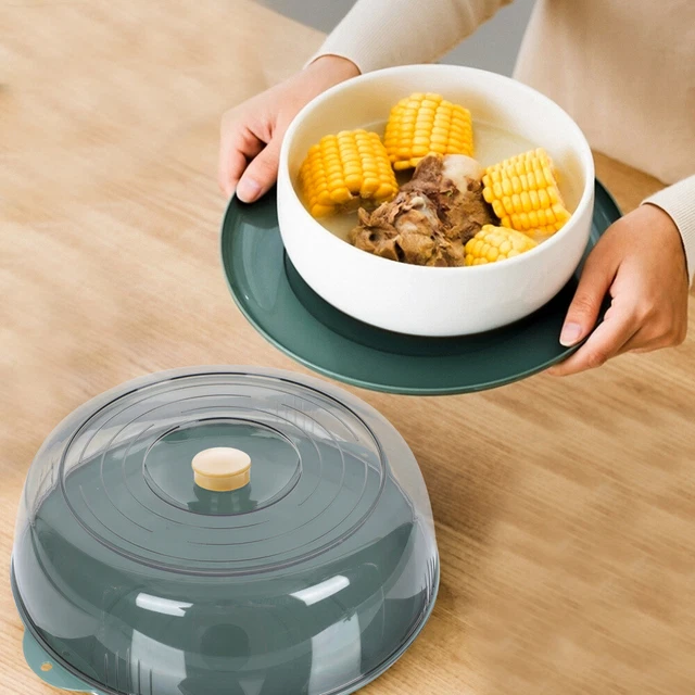 KITCHEN SUPPLY OUTDOOR Food Covers Microwave Splatter Guard £12.29