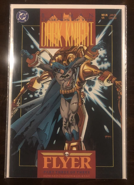 Batman Legends of the Dark Knight #26 NM- 9.2 DC COMICS FLYER PART 3