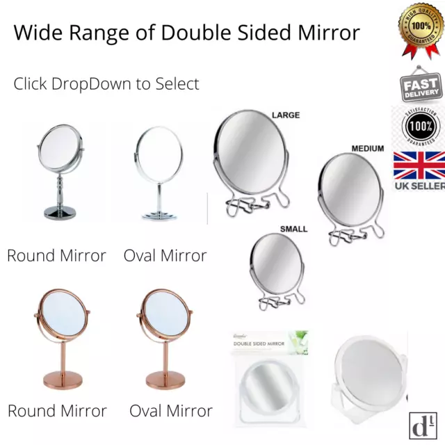 Mirror magnifying round cosmetic Salon Mirror Makeup Tool double side make up