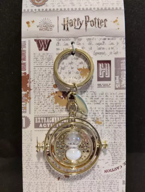 Official Harry Potter Time Turner Rotating Keyring