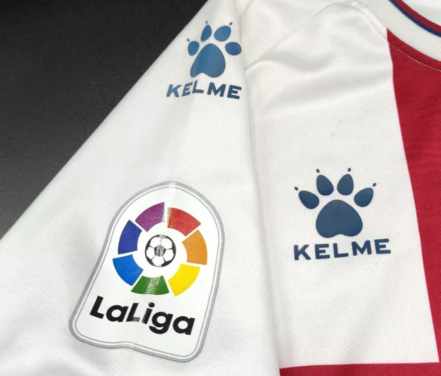 MAGLIA sd huesca kelme M 2018-19 CALCIO SHIRT CAMISETA MAILLOT JERSEY fútbol 3