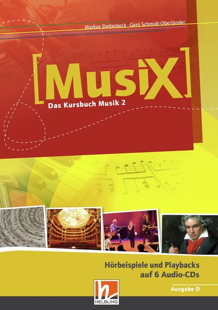 MusiX 2. Audio-CDs. Ausgabe Deutschland Markus Detterbeck