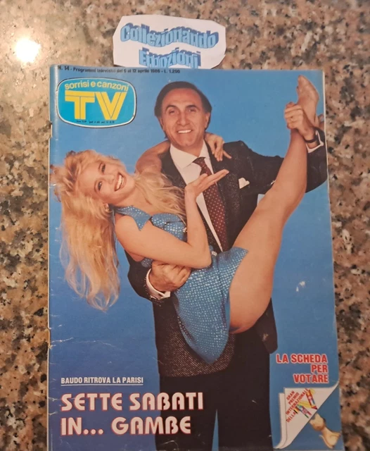 TV SORRISI E CANZONI 26 1984-Pippo Baudo-Gianni Minà-Iva Zanicchi- EUR 14,90 - IT