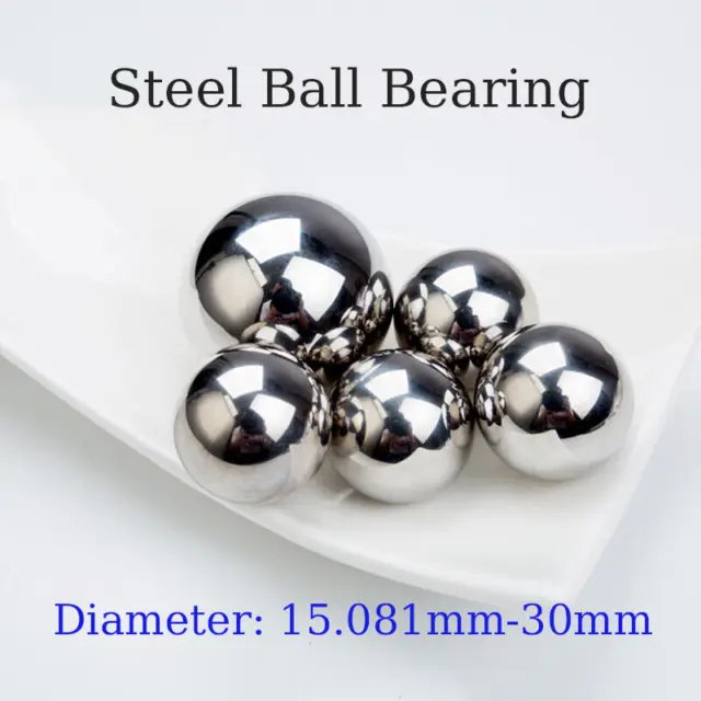 Steel Balls Bearing Metal Solid Ball High Precision GCR15 Smooth 15.081mm-30mm