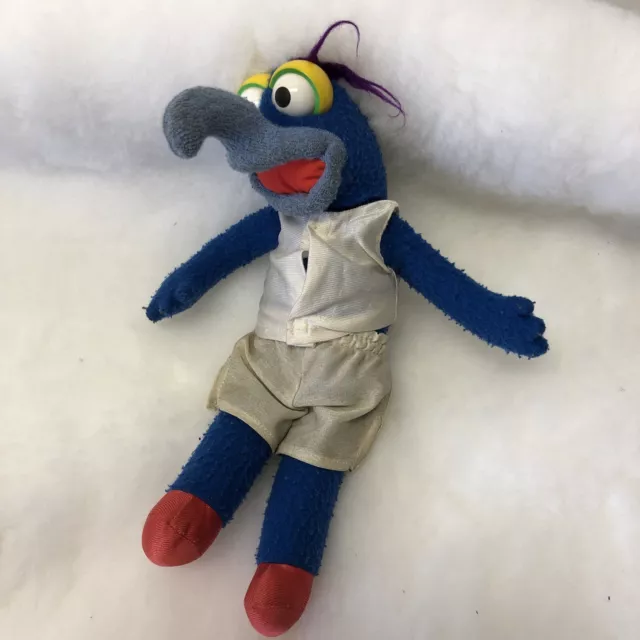 Vintage THE GREAT GONZO Plush 1981 Fisher Price Muppets Stuffed Animal Toy Doll