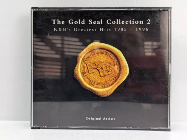 The Gold Seal Collection 2 RnB Double Audio CDs GC Pre-Owned Various Artists