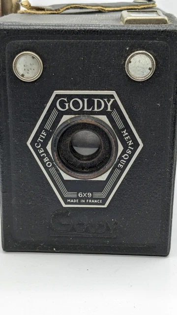 appareil photo Goldstein Goldy METABOX 6x9 box camera made in France