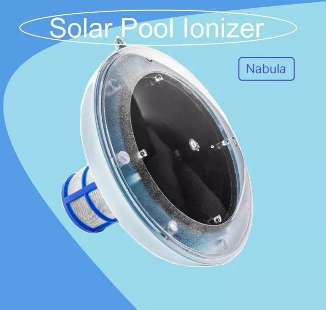 New Solar Pool Ionizer with ONE Copper-Silver Anode Bar