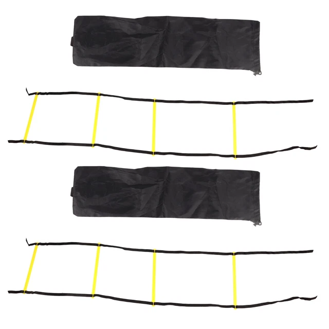 Speed ​​Training Strickleiter Fußarbeitsleiter 2 STÜCKE High Density Nylon