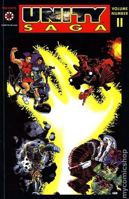 Unity Saga TPB 2-1ST FN 1994 Stock Image