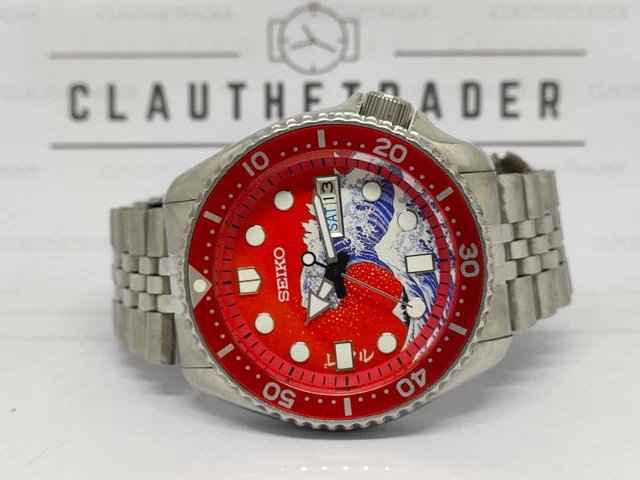 SEIKO DIVER 7S26-0020 Skx007 Red Kanagawa X Godzilla Mod Automatic Watch 810201 EUR 187,81 - PicClick IT SEIKO DIVER 7S26-0020 Skx007 Red Kanagawa X Godzilla Mod Automatic Watch 810201 EUR 187,81 - PicClick IT