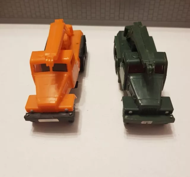 Espewe,SES, IFA G5 Armee Kranwagen+Kranwagen orange, H0 Modelleisenbahn 1:87