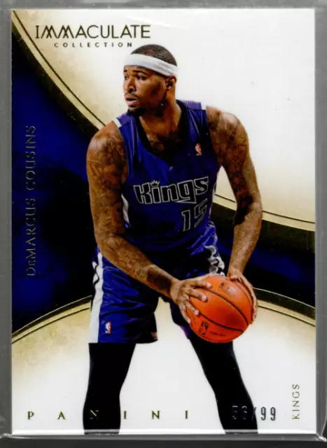 B4837- 2013-14 Immaculate Collection #96 Demarcus Cousins / 99 - Nm-Mt