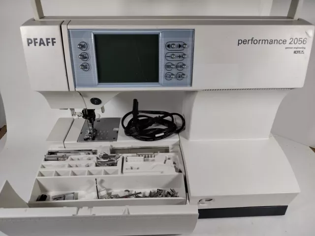 PFAFF Performance 2056 sewing machine UNTESTED AS IS SEE PICTURES PFAFF Performance 2056 sewing machine UNTESTED AS IS SEE PICTURES