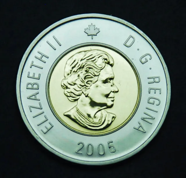 2005 $2 toonie specimen coin uncirculated from the specimen set    1.0