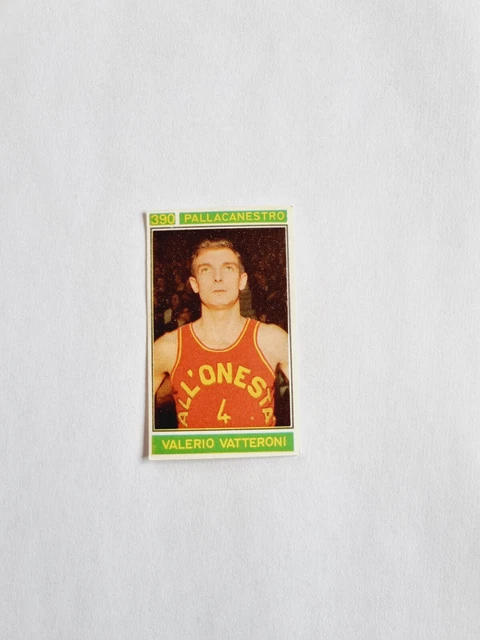FIGURINE 390 VALERIO Vatteroni Campioni Sport 19671968 Panini Nouvelle