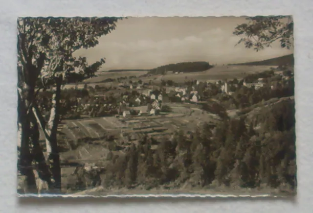 St. Andreasberg im Harz, Ansichtskarte am 27.10.1958 gelaufen, Blick auf den Ort