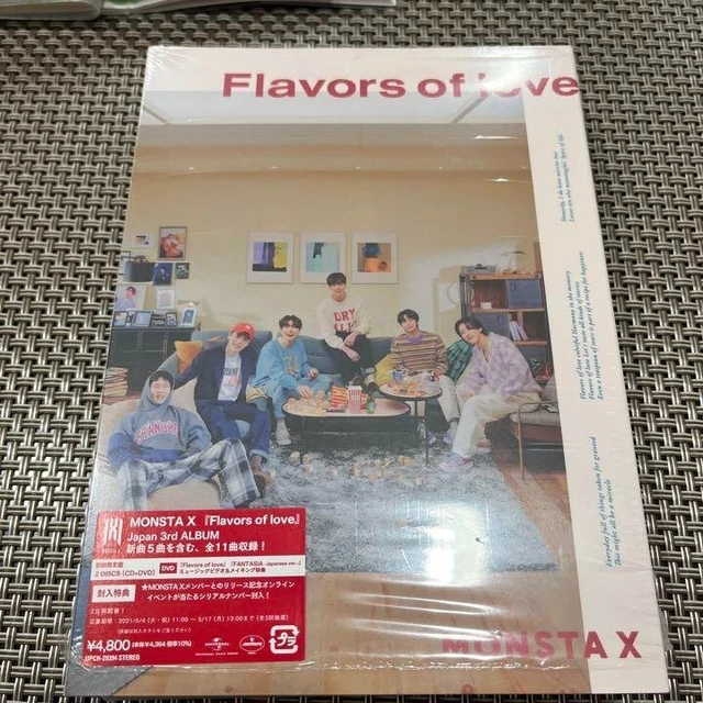MONSTA X - Flavors of love (通常盤初回プレス) CD Japan Import EUR