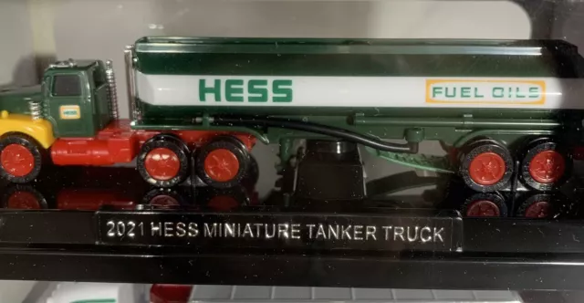 2021 Mini Hess 3 Truck Collection Mint In Box Limited Edition 3