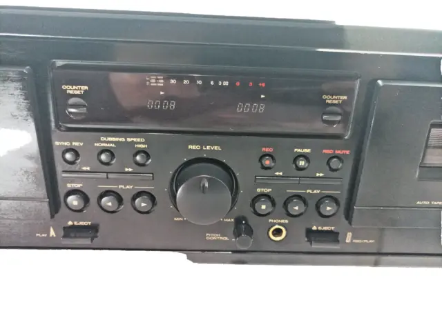 Marantz SD4050 Twin Dual Deck Stereo Kassette Band Abspielgerät Recorder Synchronisieren Dolby 2