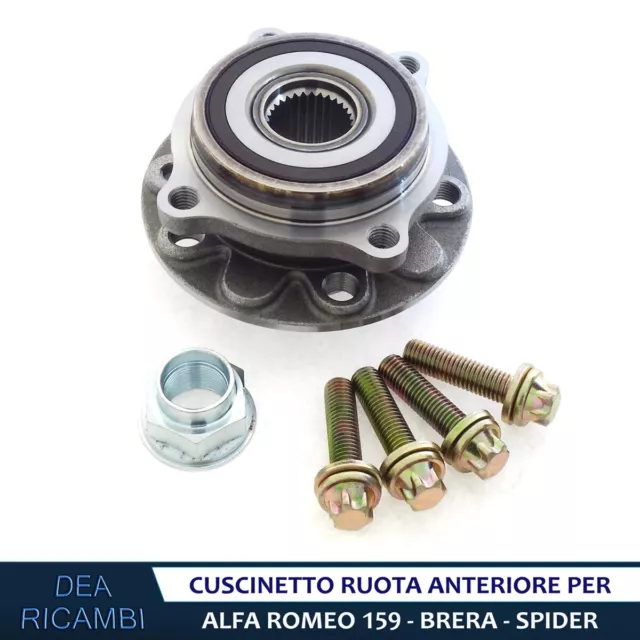 Mozzo Cuscinetto Ruota Anteriore ALFA ROMEO 159 BERLINA SPORTWAGON 05-11 AMAR009