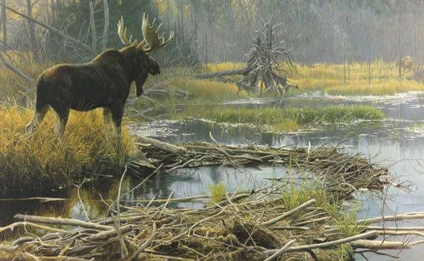 Robert Bateman Autumn Overture Anniversary Edition Canvas Giclee