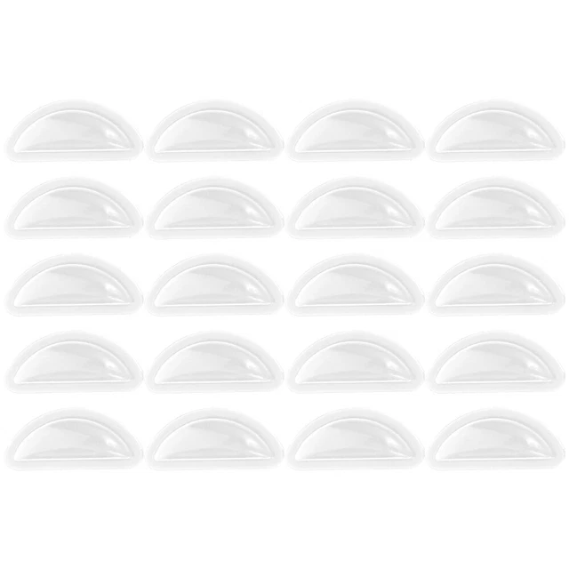 10 paires de plaquettes nasales pour lunettes, antidérapantes, pratiques,
