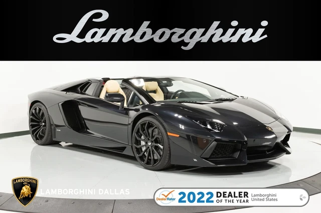 2016 Lamborghini Aventador Roadster